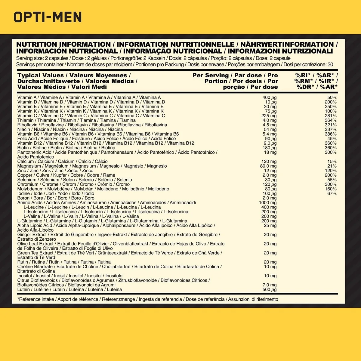 Opti-Men (90 Tabletten) – Bild 5