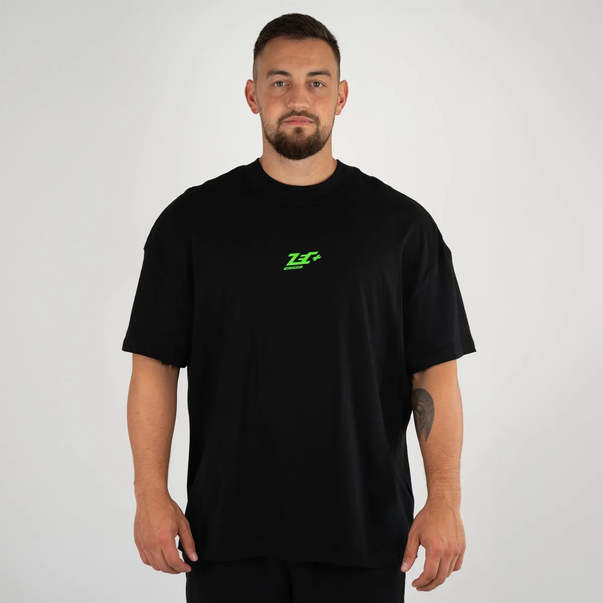 ZEC+ BASIC OVERSIZED T-SHIRT Schwarz / 2XL