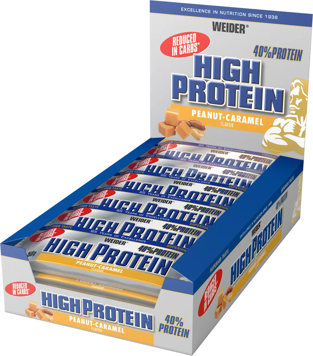 40% High Protein Bar (24x50g) Schokolade – Bild 3