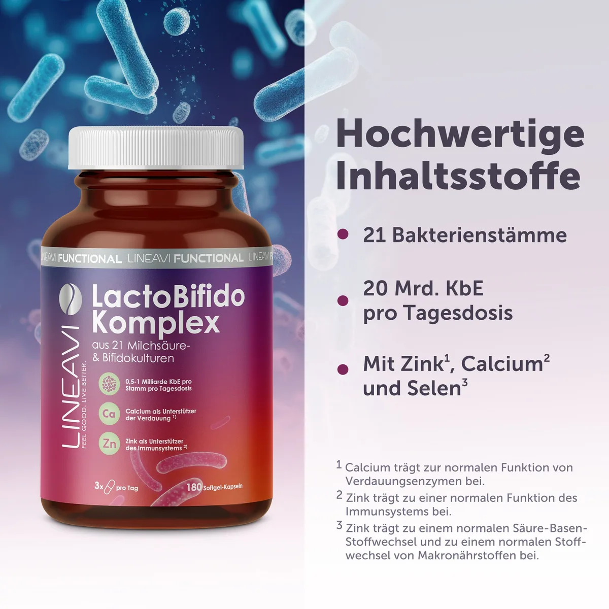 LactoBifido Komplex (180 Kapseln) – Bild 4