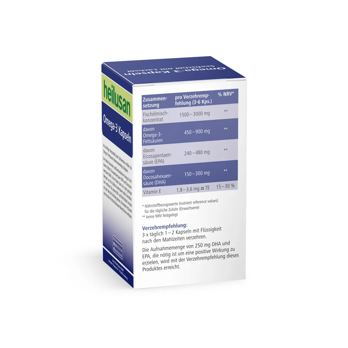 Heilusan Omega-3 (120 Kapseln) – Bild 4