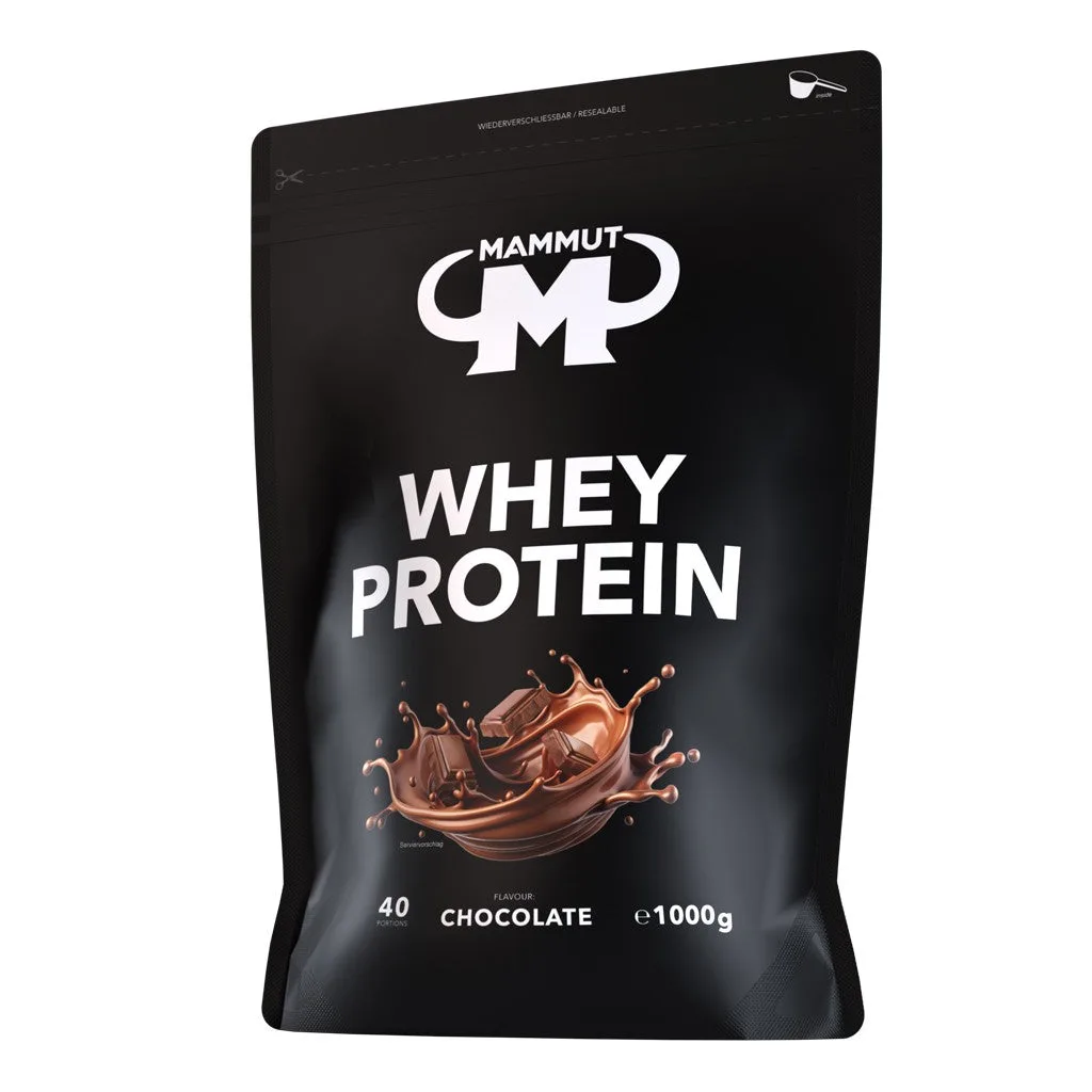 Mammut Whey Protein (1000g) Schokolade – Bild 4