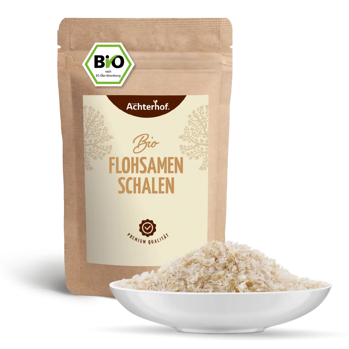 Flohsamenschalen Bio (200g) – Bild 2