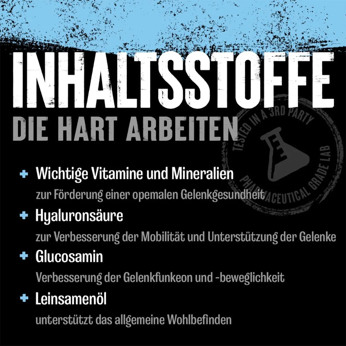 ANIMAL Flex Comprehensive Joint Care - 4 einzigartige Komplexe für Gelenke, Knochen & Knorpel - mit Vitamin A & E, Glucosamin, Leinsamenöl & Hyaluronsäure - 44 Packungen – Bild 4
