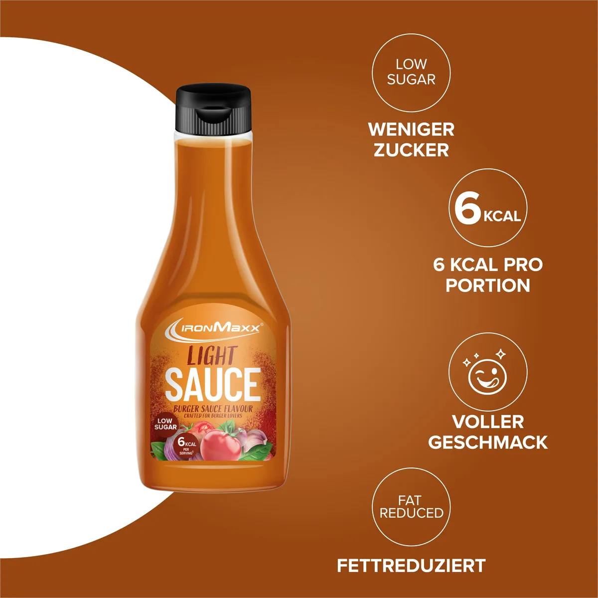 Light Sauce (285ml) - Burger Sauce – Bild 2