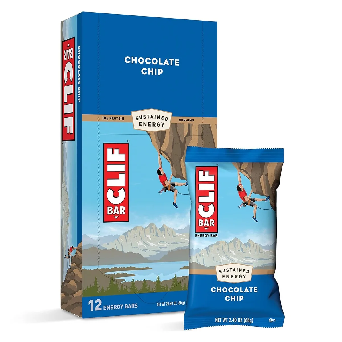 Clif Bar (12x68g) Chocolate Chip