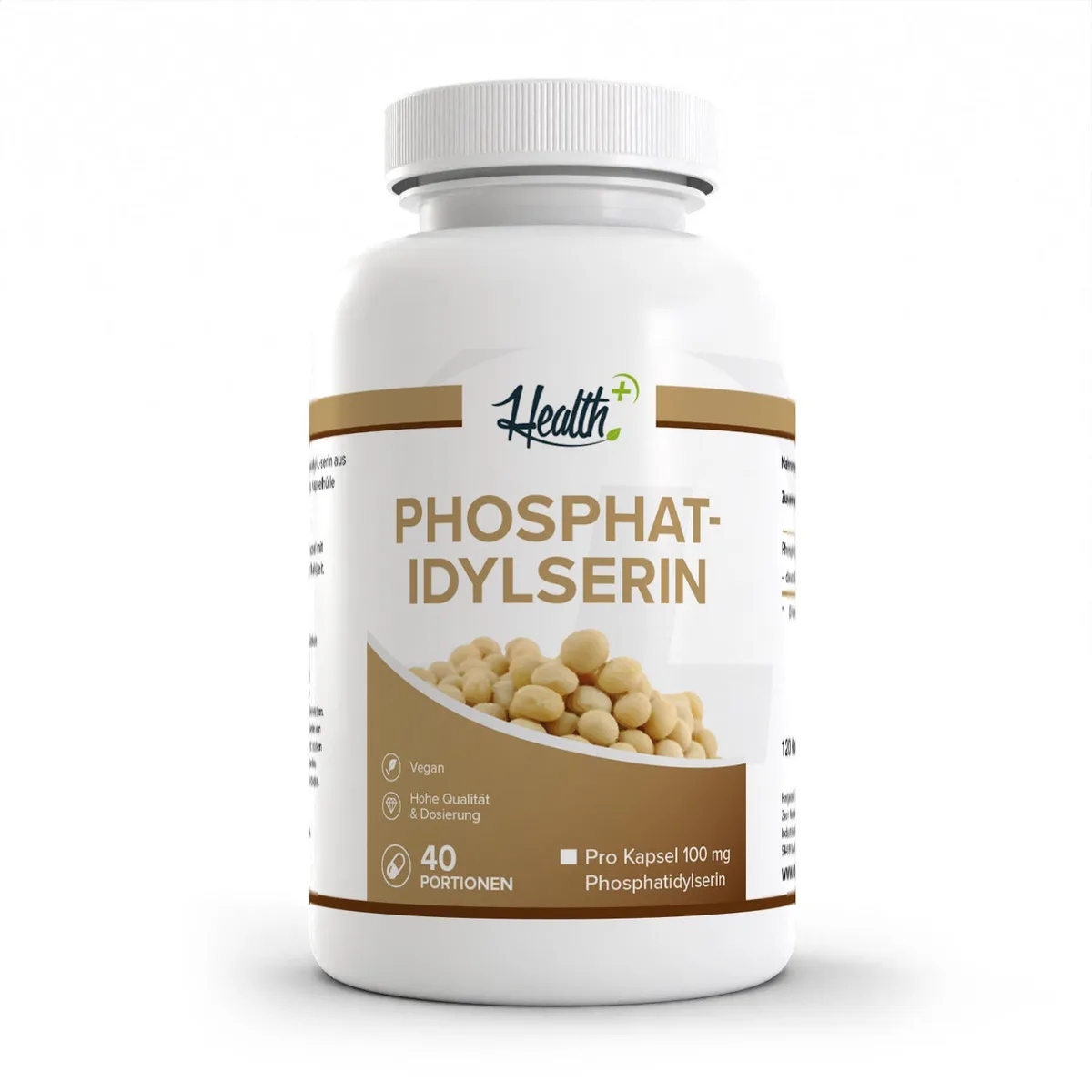 HEALTH+ PHOSPHATIDYLSERIN, 120 Kapseln (MHD)