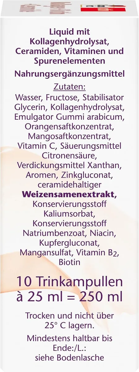 Kollagen + Biotin + Ceramide (30x25ml) – Bild 4