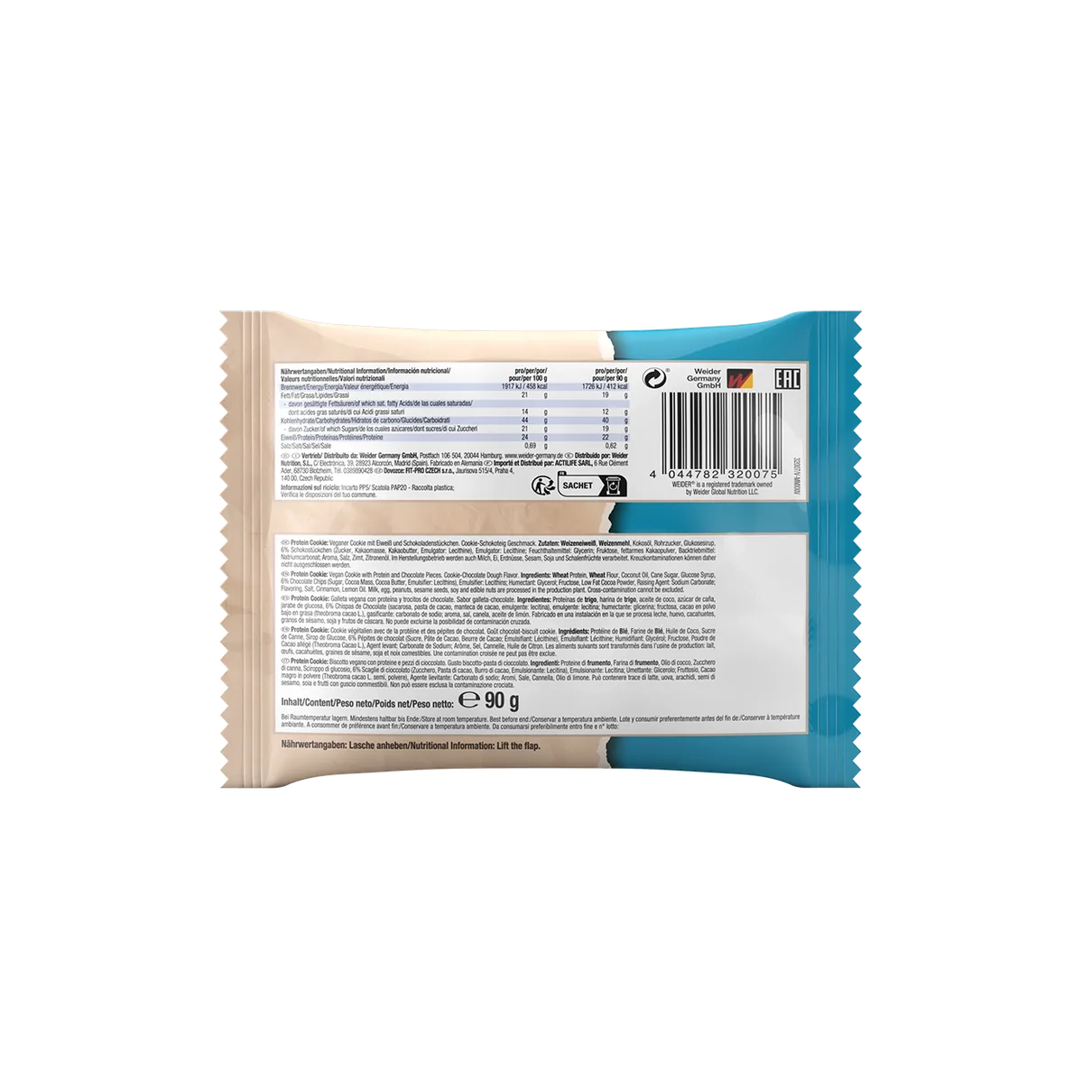 12er Box | Protein Cookies (vegan) Caramel Choco Fudge – Bild 4