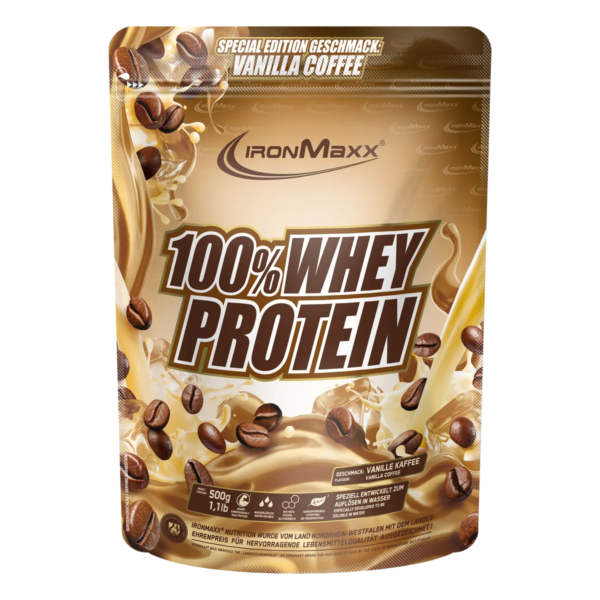 100% Whey Protein (500g) - Vanilla Coffee