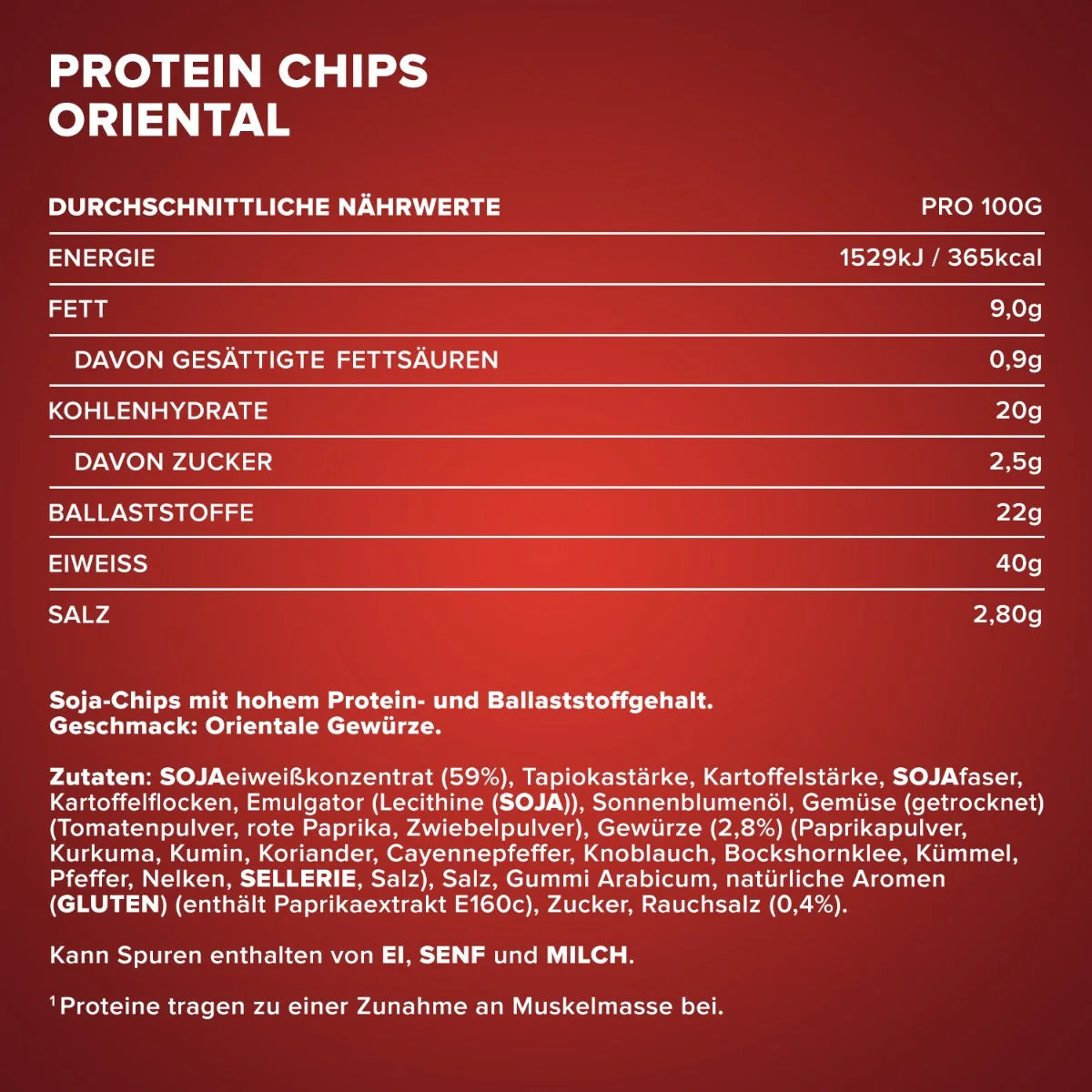 Protein Chips 40 (50g) - Oriental – Bild 4