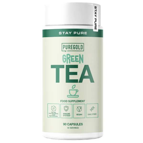 PureGold Green Tea – Natürlicher Koffein-Kick für Aktive