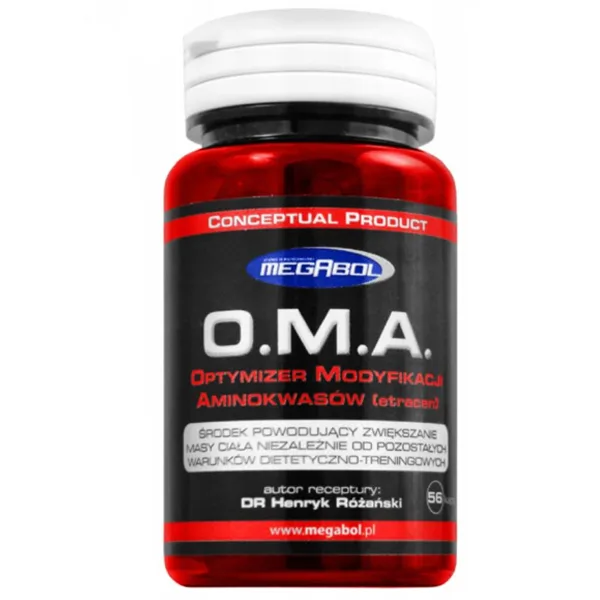 Megabol O.M.A. 56 Kapseln – Bodybuilding Supplement