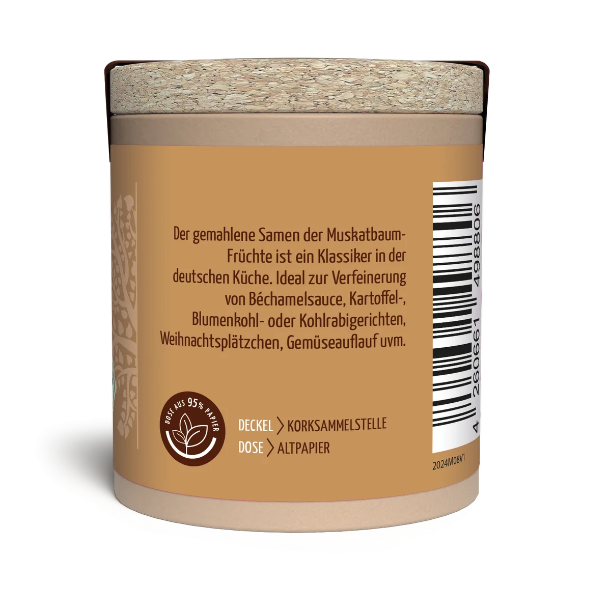 Muskatnuss gemahlen Bio (35g) – Bild 3