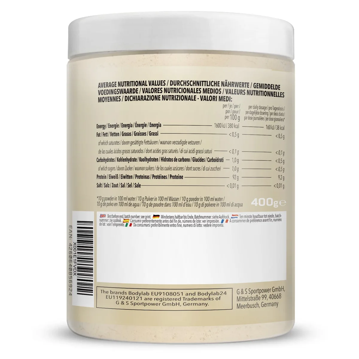 Hydrolised Collagen (400g) Neutral – Bild 5