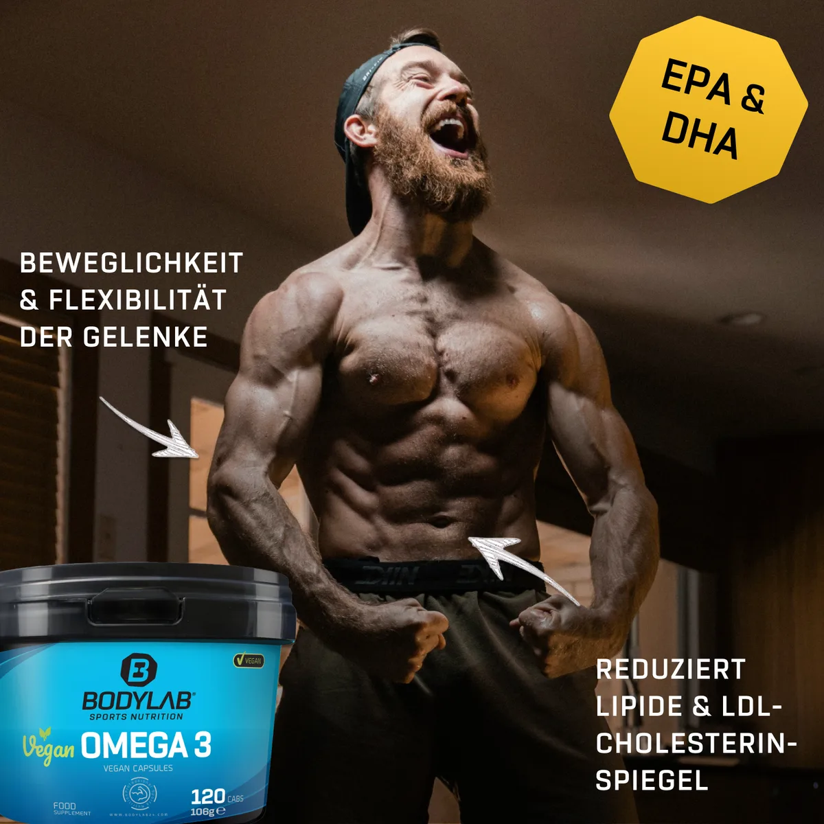 Vegan Omega 3 (120 Kapseln) – Bild 5