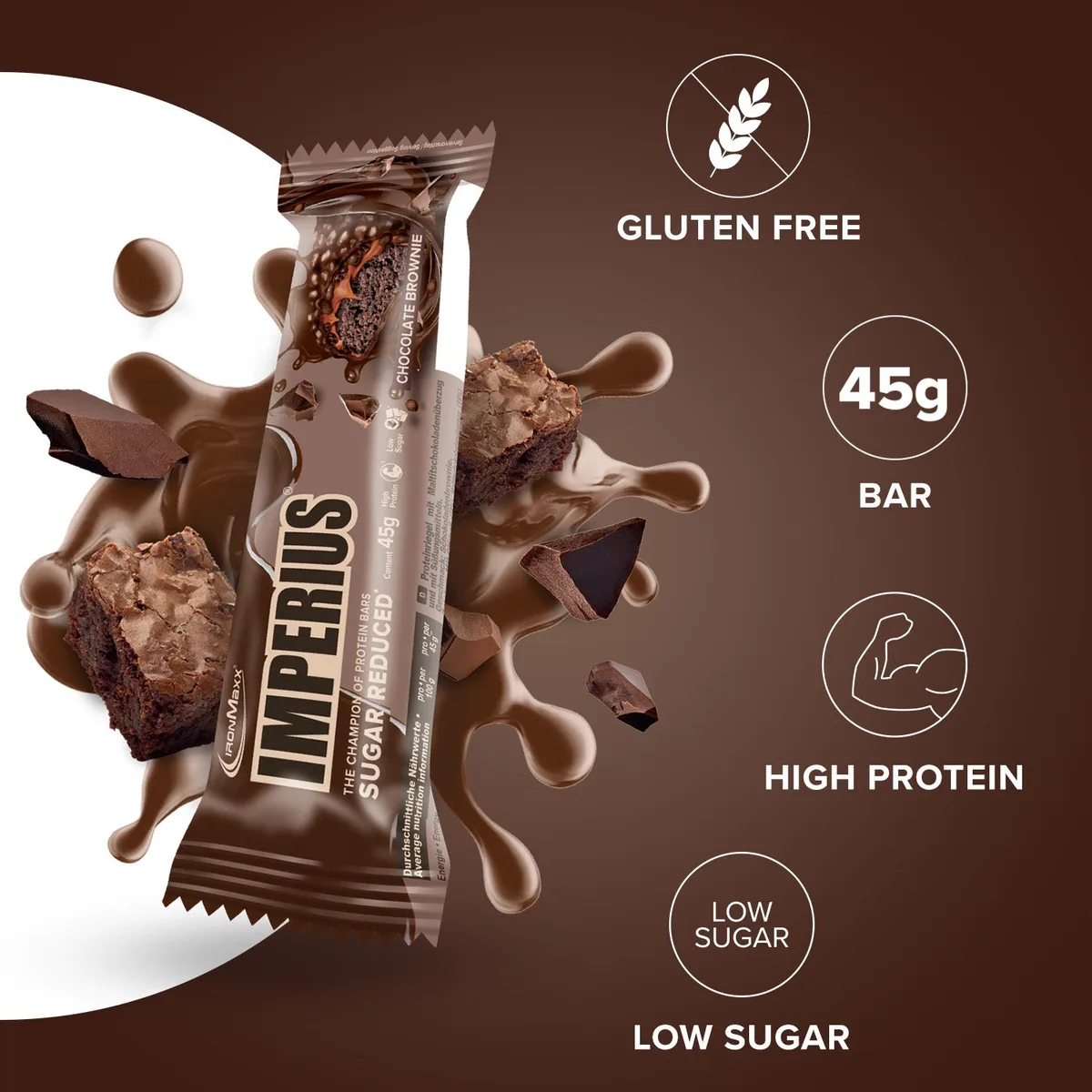 Imperius (24x45g) - Chocolate Brownie – Bild 8