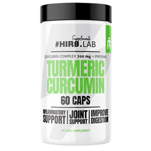 Hiro Lab Turmeric Curcumin, 60 Kapseln