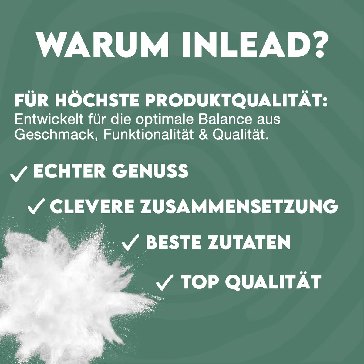 INLEAD - L-Glutamin | Unterstützt die Regeneration, Darmgesundheit und Muskelaufbau - 500g – Bild 5