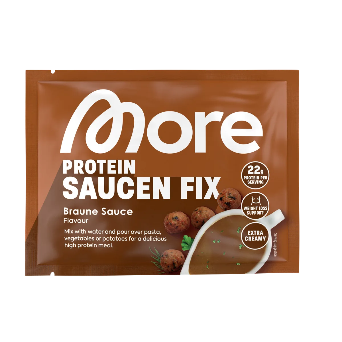 More Protein Saucen Fix Braune Sauce / 40g – Bild 4