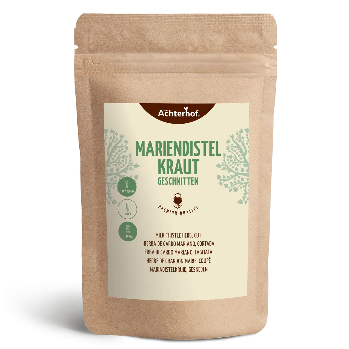 Mariendistelkraut geschnitten (1000g)