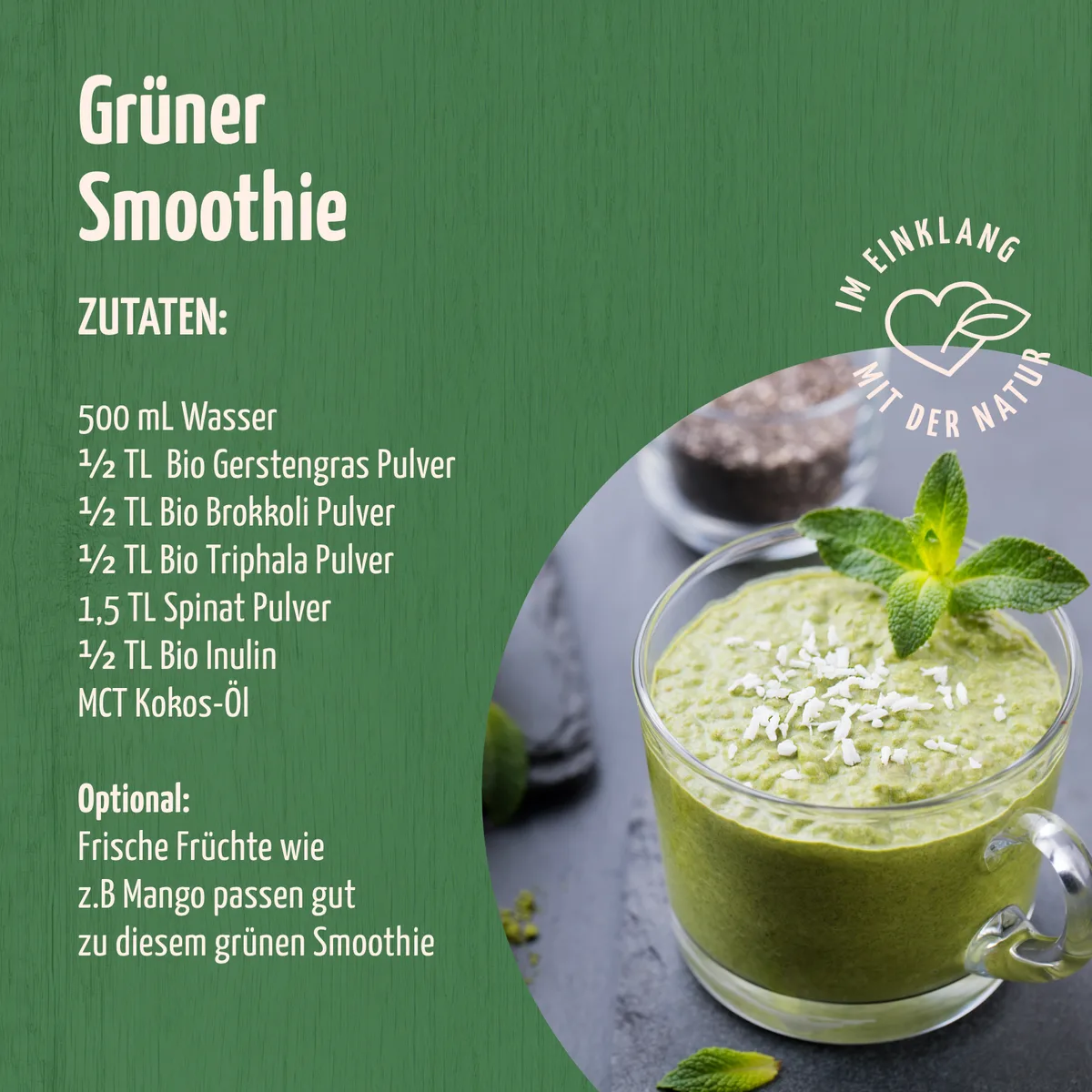 Grüner Smoothie Bio Set – Bild 5
