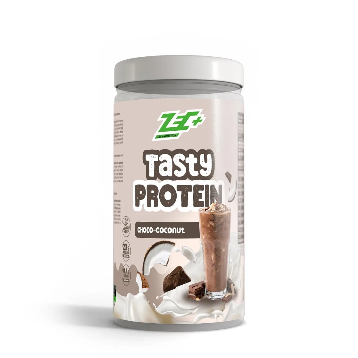 ZEC+ TASTY PROTEIN 450g 450g / Double Chocolate Brownie – Bild 3