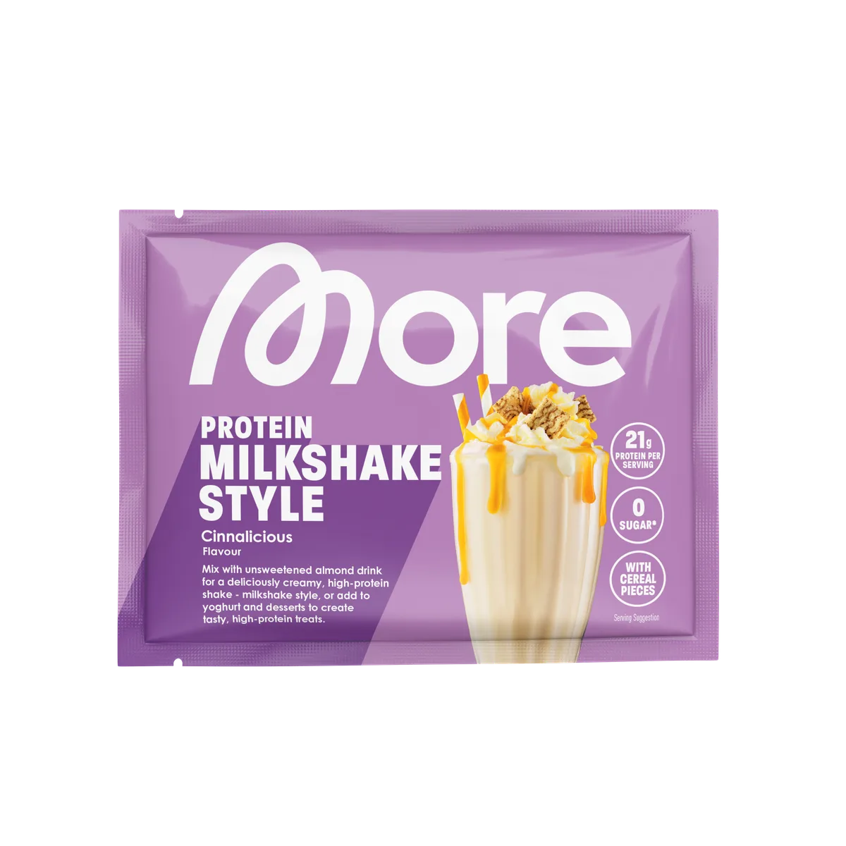 More Protein Milkshake Style Neutral / 25g Probe – Bild 6