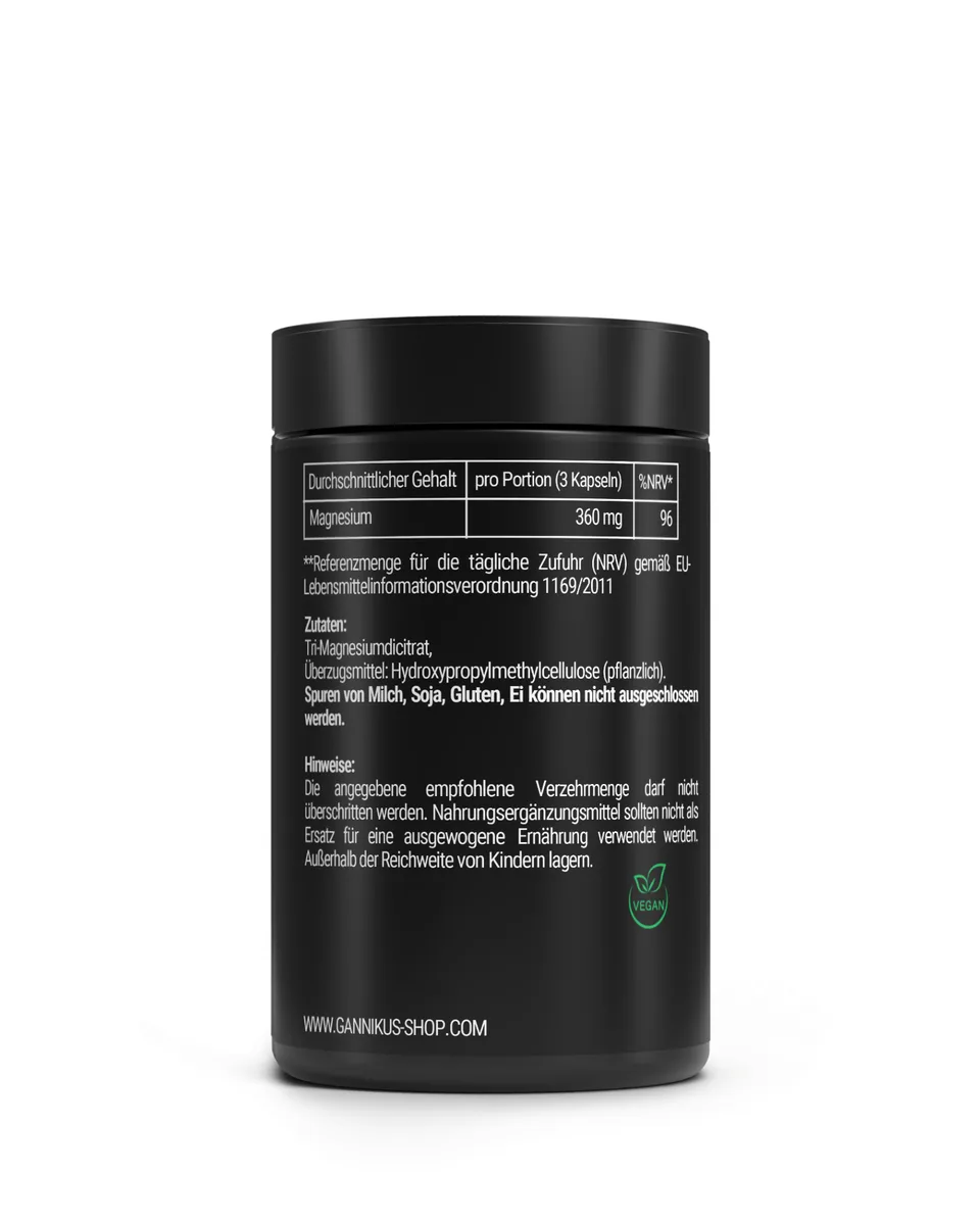 MAGNESIUM - 120 Kapseln – Bild 3