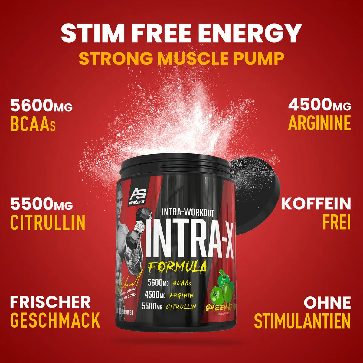 Intra-X Markus Schmid Edition Intraworkout (400g) – Bild 3