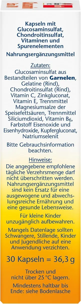 Glucosamin extra 700 (30 Kapseln) – Bild 3