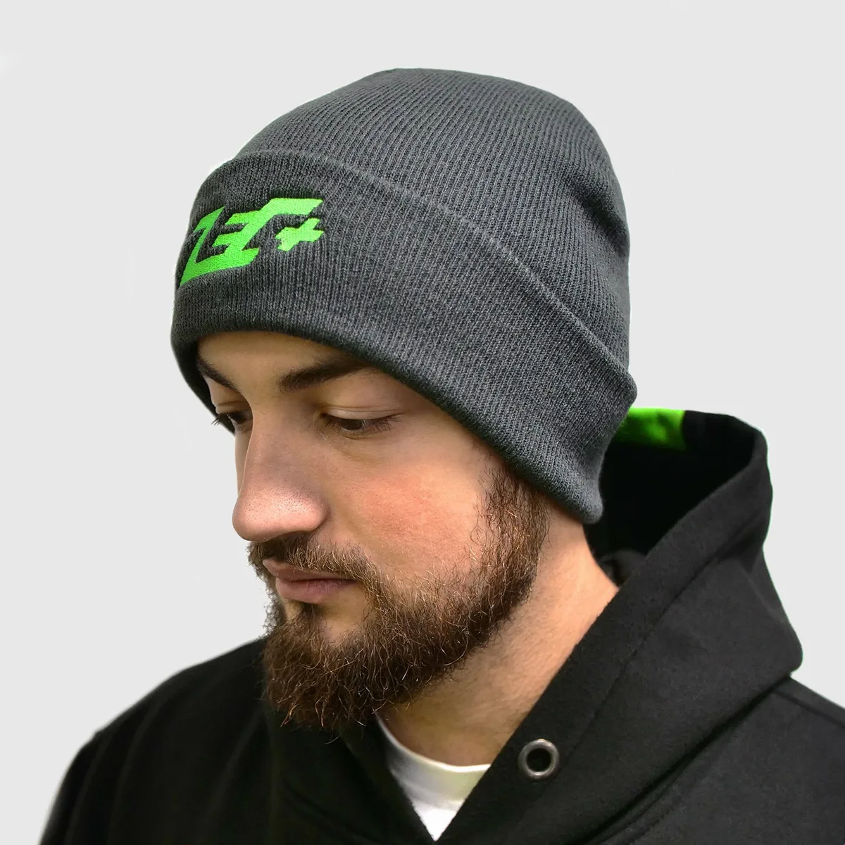 ZEC+ PREMIUM CUFFED BEANIE Grau – Bild 3