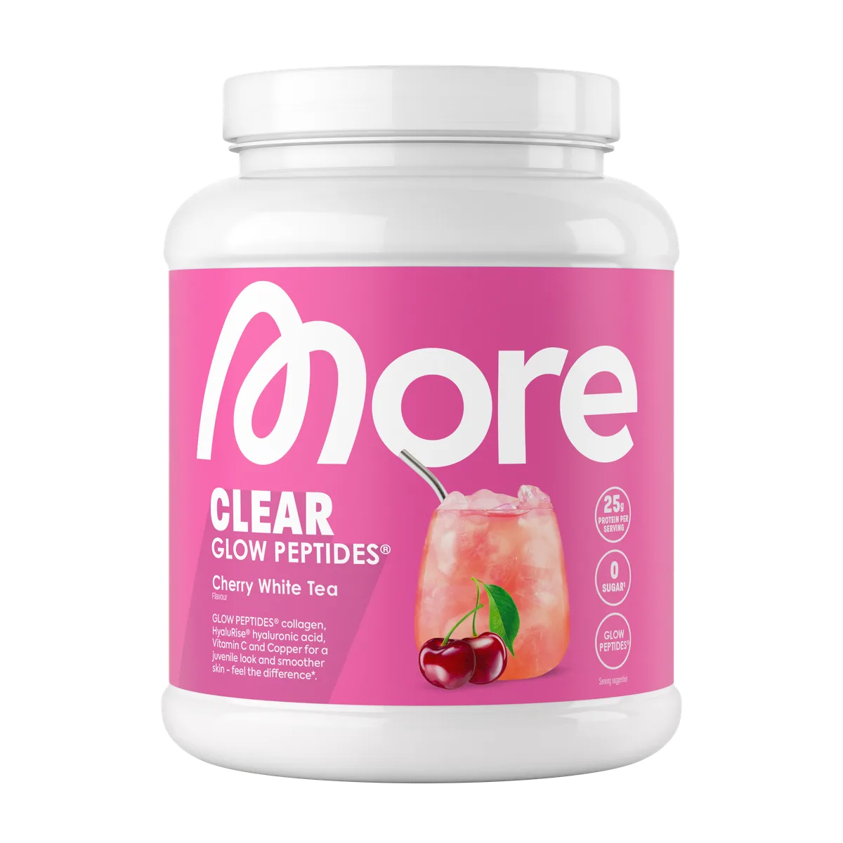 More Clear Glow Peptides Cherry White Tea / 600g