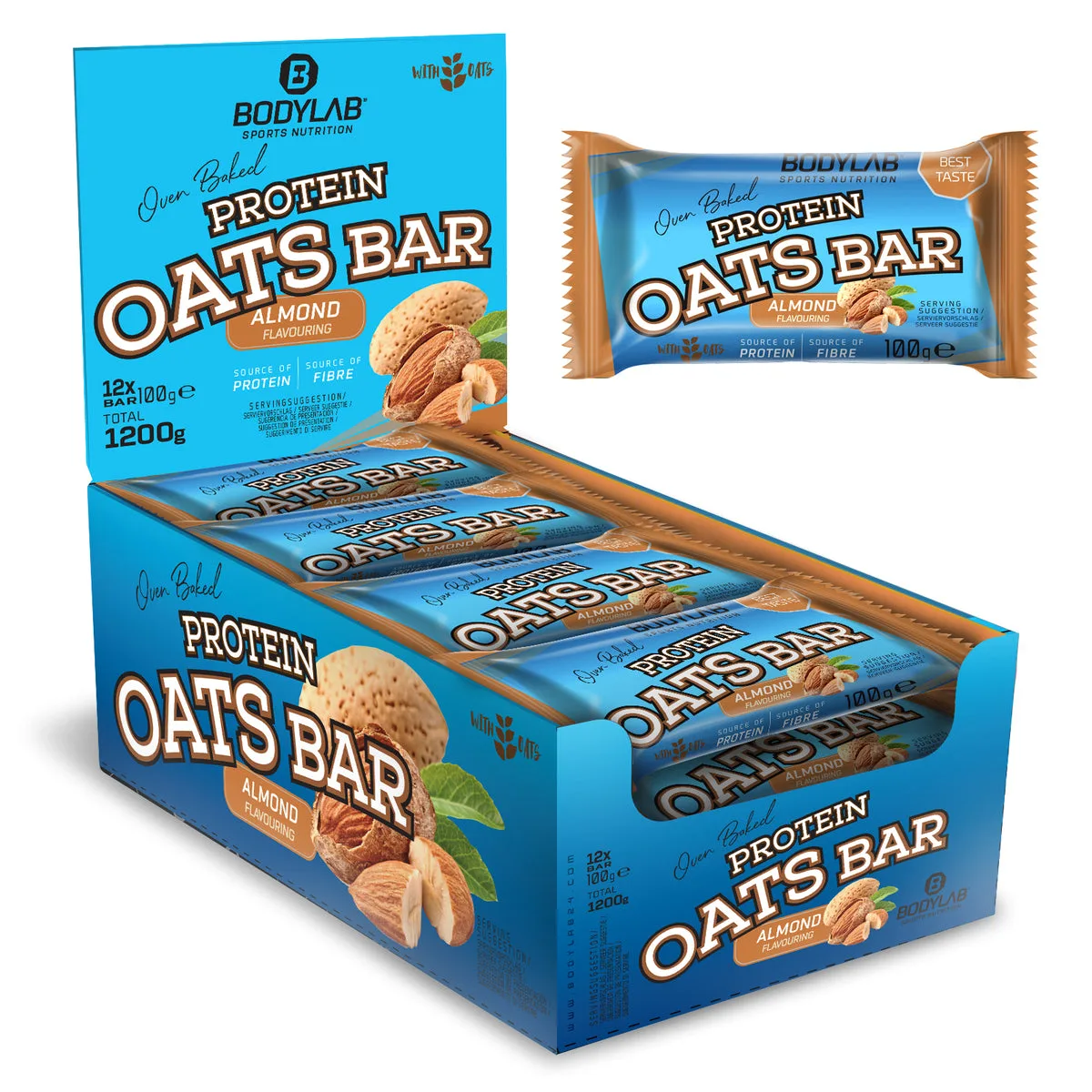 Protein Oats Bar (12x100g) Golden Sirup