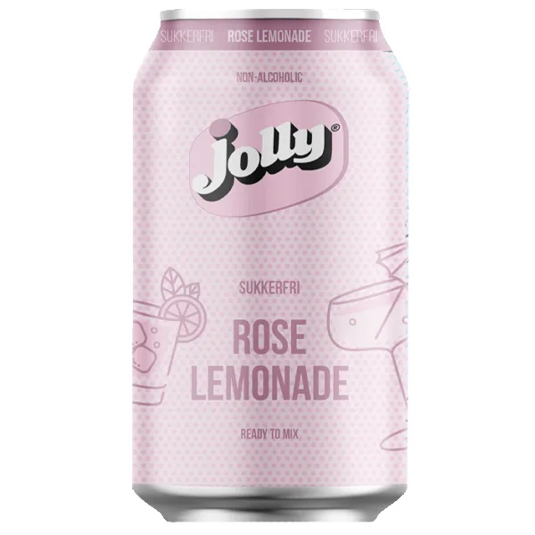 Jolly Rose Lemonade zuckerfrei – Kalorienfreie Zitronenlimonade aus Dänemark