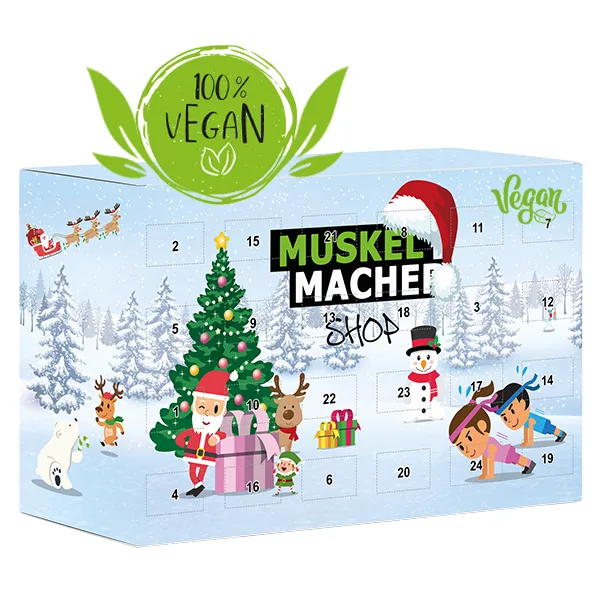 Muskelmacher Vegan Adventskalender 2025 kaufen