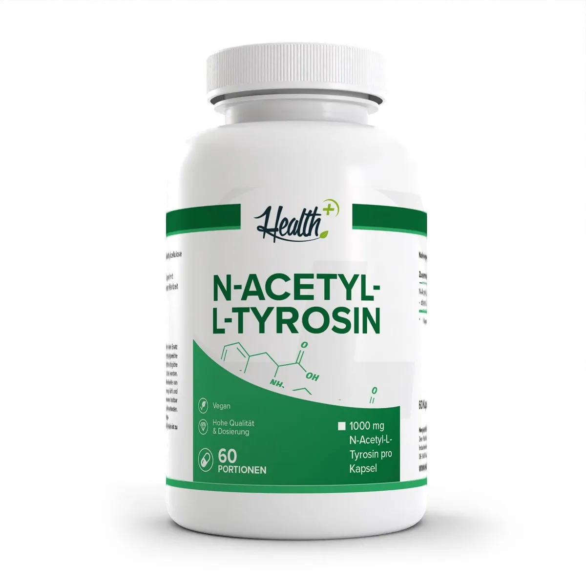HEALTH+ N-ACETYL-L-TYROSIN, 60 Kapseln