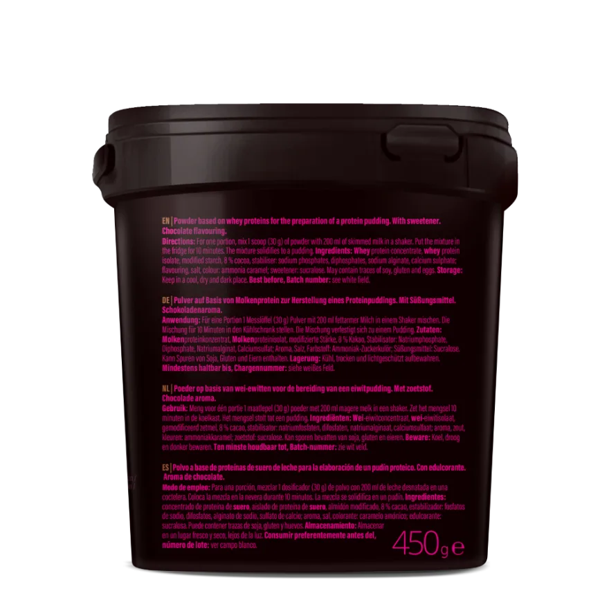 Protein Pudding (450g) Himbeere – Bild 6