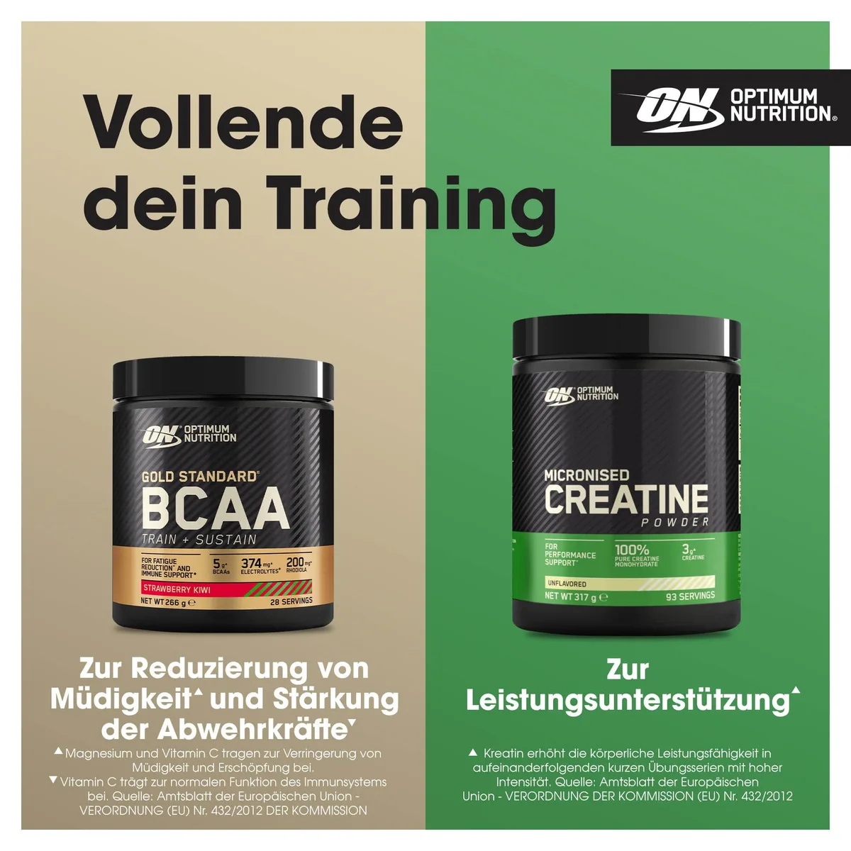 Optimum Nutrition Glutamin-Pulver, l-Glutamin-Aminosäure-Pulver, Nahrungsergänzungsmittel vor und nach dem Training Shake, nicht aromatisiert, 123 Portionen, 630 g – Bild 6