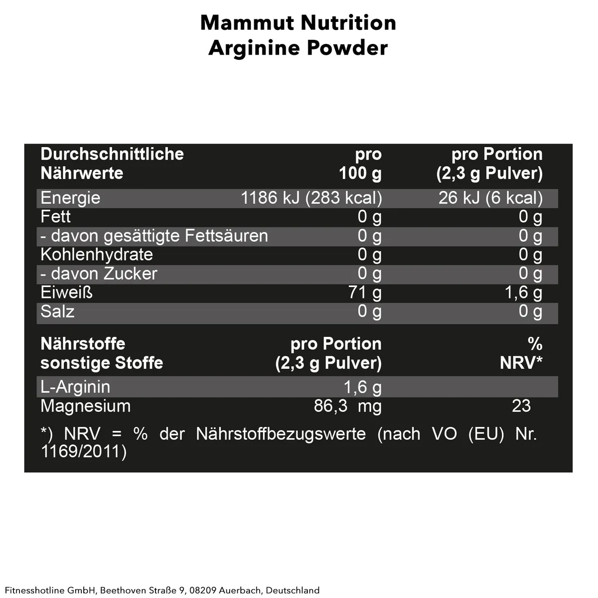 Arginin (300g) – Bild 3