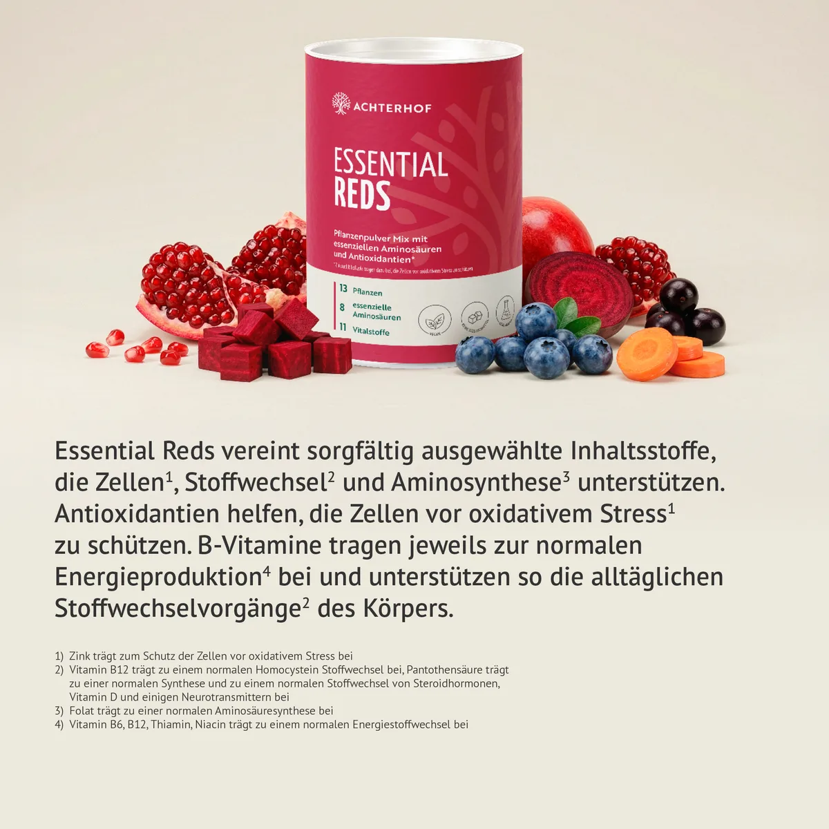 Essential Reds Pulver (360g) – Bild 7