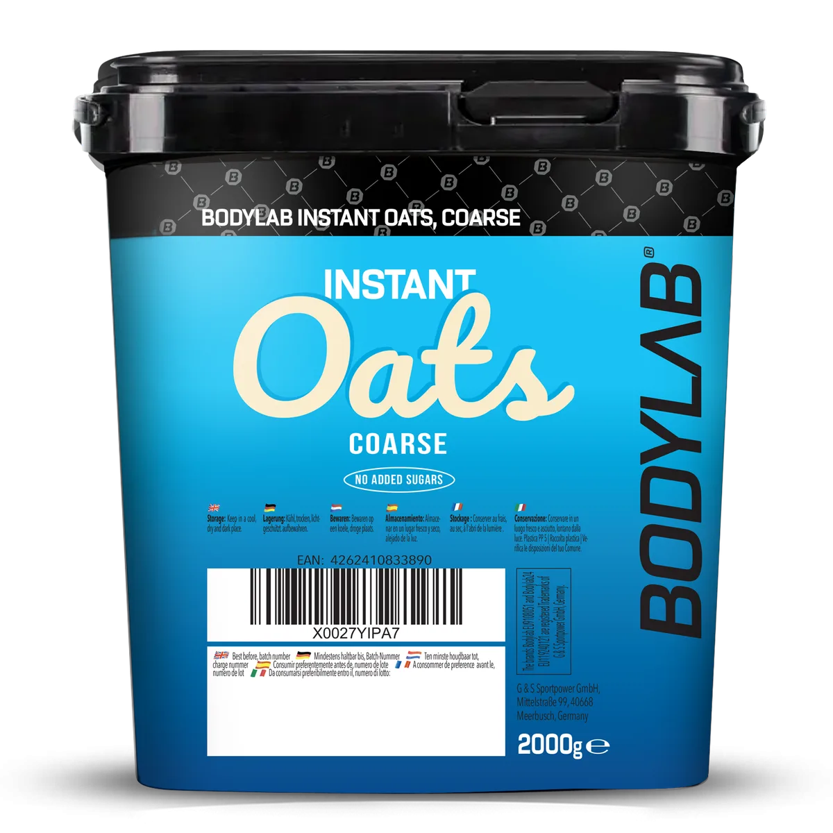 Instant Oats coarse (2000g) – Bild 4