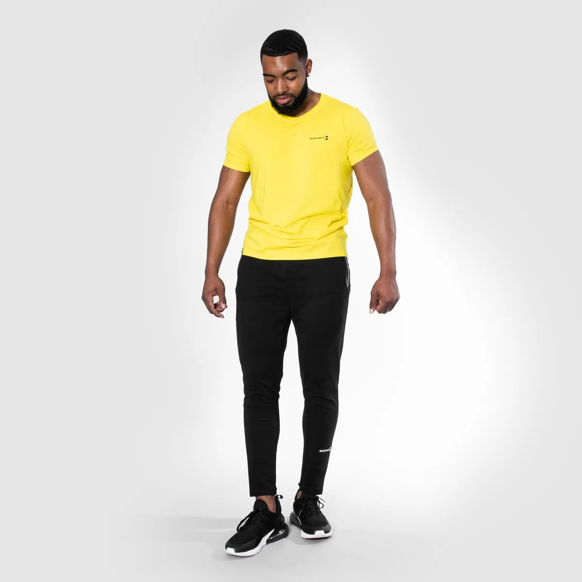 Essential casual T-shirt Geel / L – Bild 2
