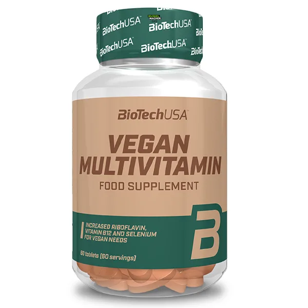 Biotech USA Vegan Multivitamin (60 Tabletten)