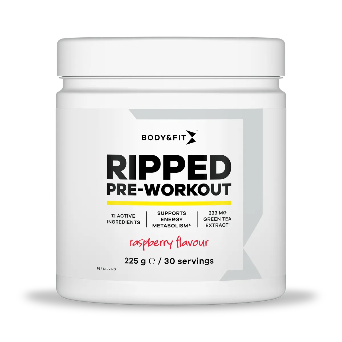 Ripped Pre-Workout Raspberry / 225.0 – Bild 3