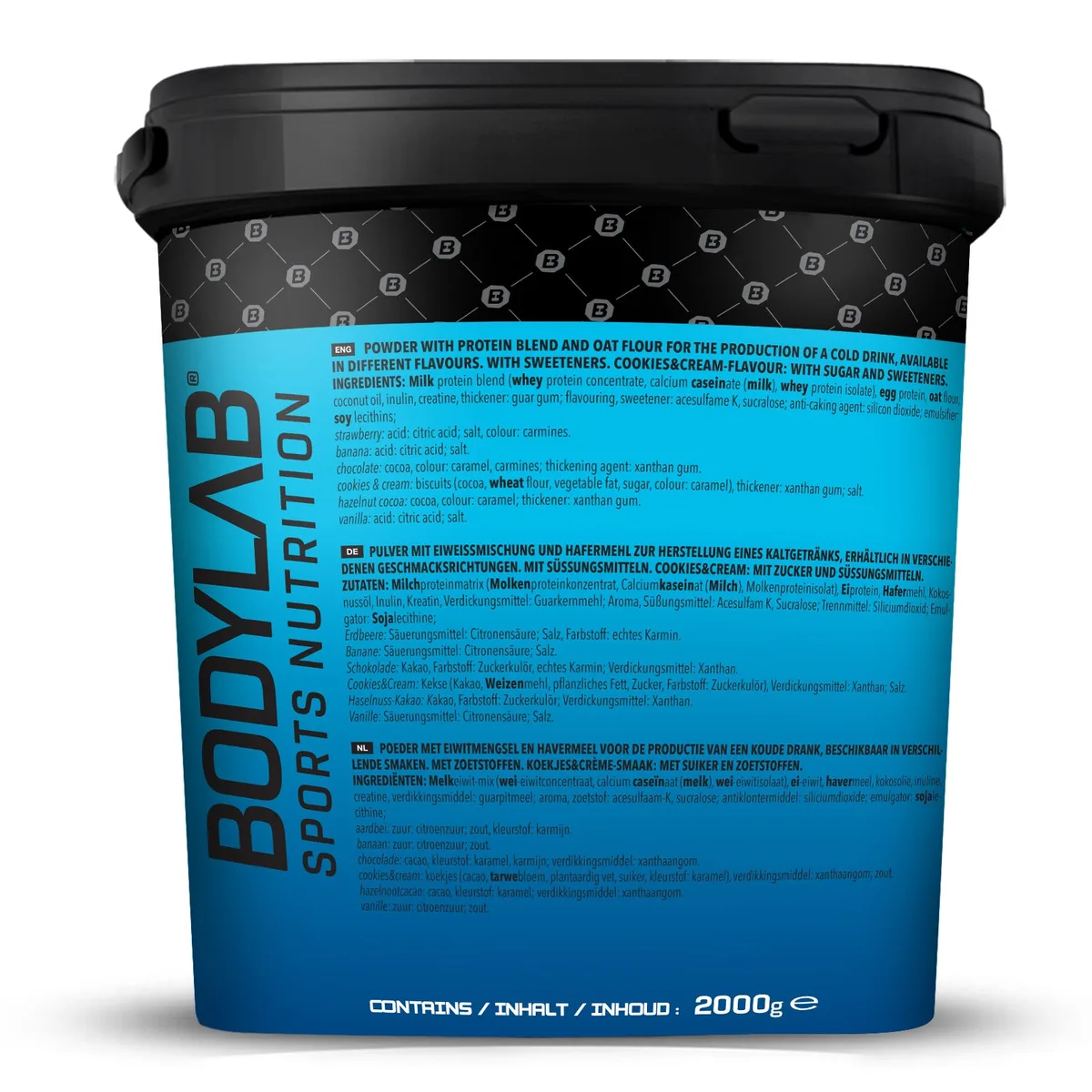 Pure Muscle Gainer (2000g) Vanille-Zimt – Bild 7