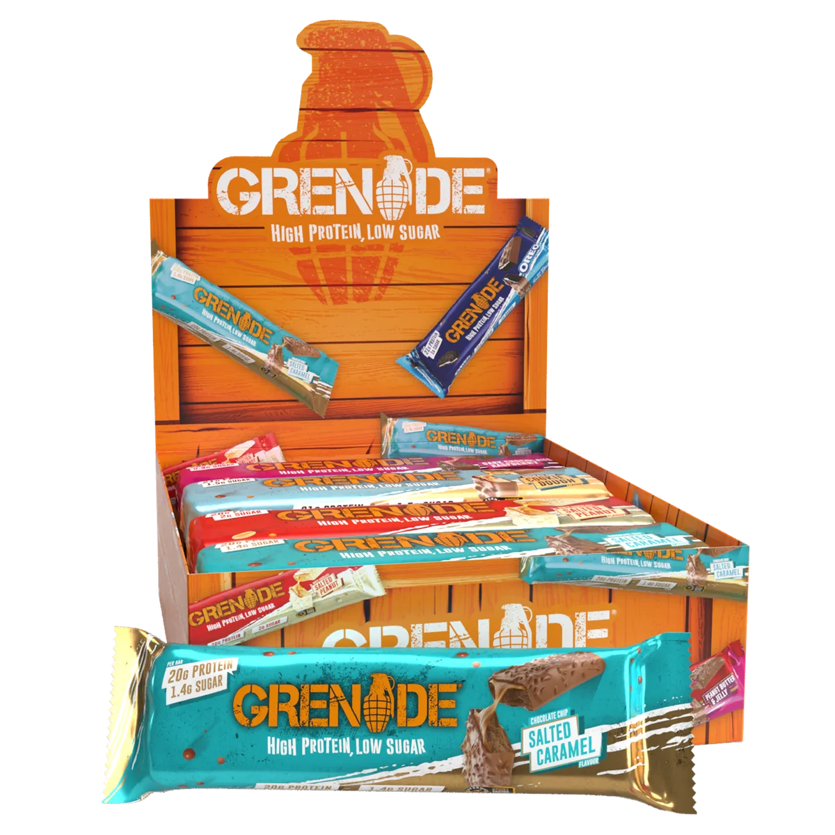 Grenade Protein Bar Selection Box 720.0 – Bild 2
