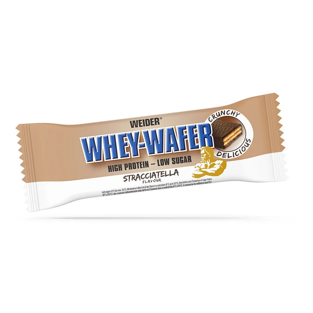 Whey Wafer Bar (12x35g) Stracciatella – Bild 5