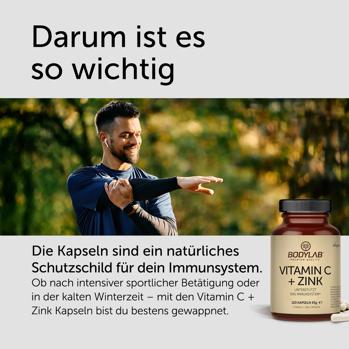 Vitamin C + Zink (120 Kapseln) – Bild 4