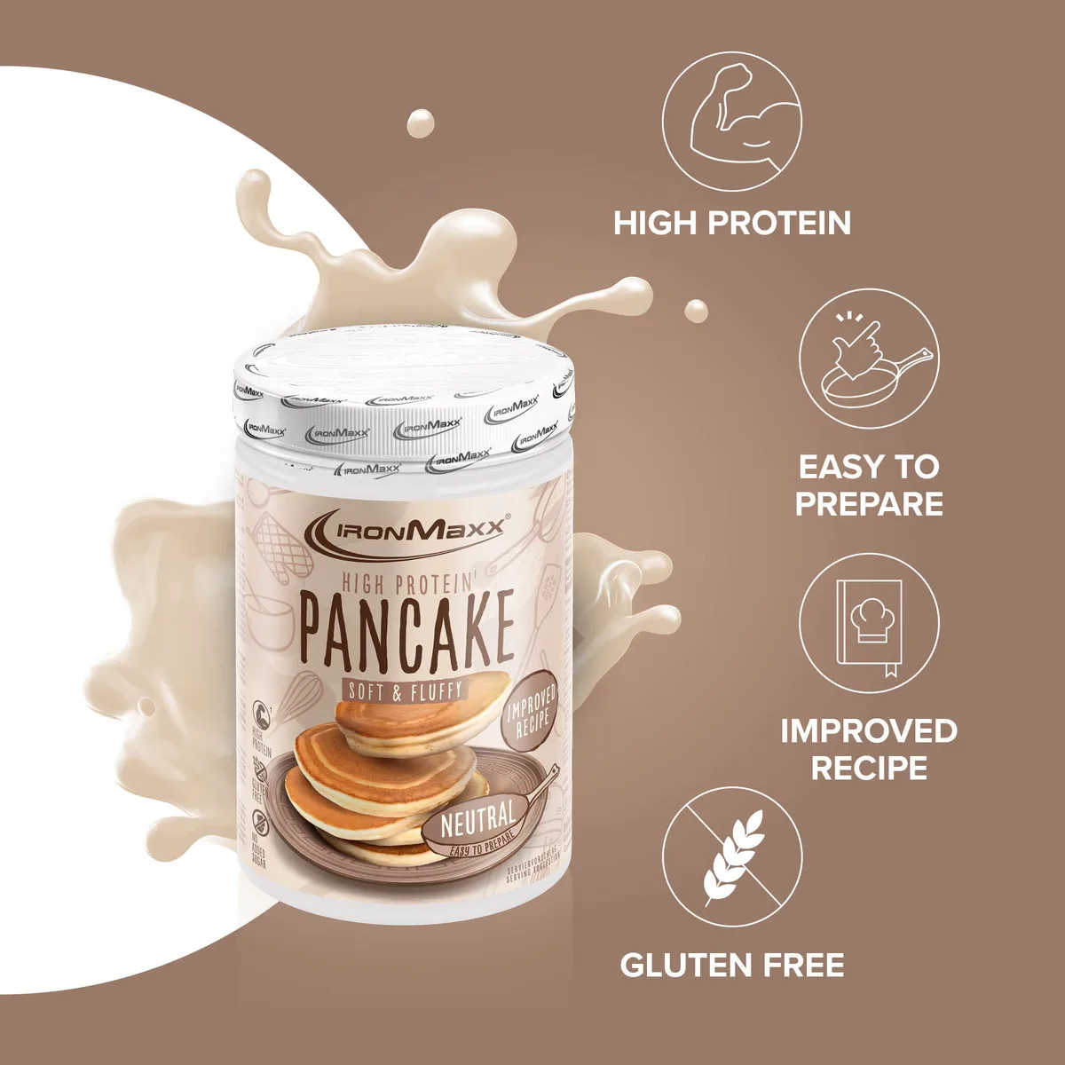 High Protein Pancake (450g) - Neutral – Bild 7